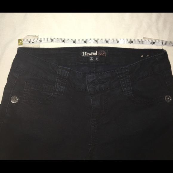 Rewind Skinny Black Jeggings - Picture 3 of 4